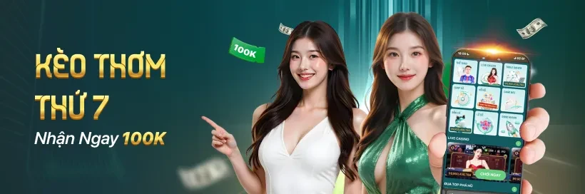 VU88 Nạp mỗi thứ 7 tại VU88, nhận ngay 100,000 VND.