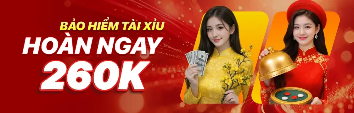 VU88 Bảo Hiểm Tài Xỉu Mừng Xuân 2026 – Nhận Lộc 260,000 VND Mỗi Ngày