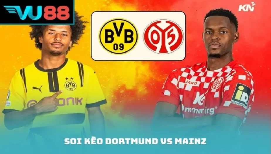 VU88 Soi Kèo Dortmund Vs Mainz – Trận Đấu Lúc 02h30 Ngày 14/02